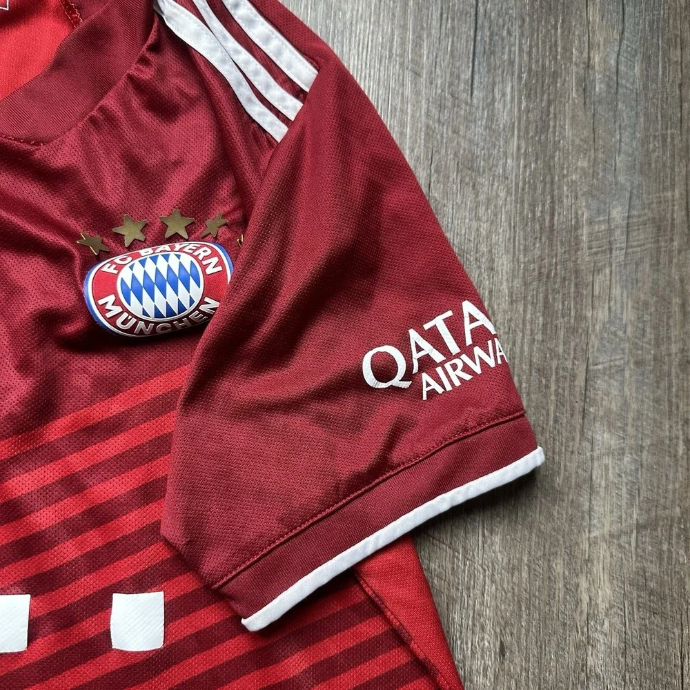 Bayern Munich‎ 2021 2022 Home Mens Football Jersey Small Adidas Shirt Soccer